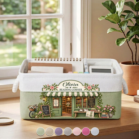 Reading Corner - Personalized Storage Basket