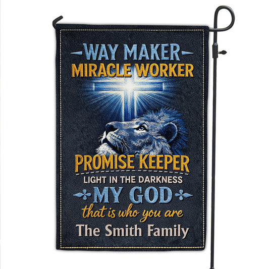 Way Maker - Personalized Custom Flag