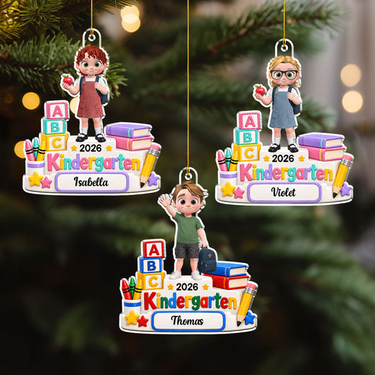 A Big Step Forward - Personalized Acrylic Ornament