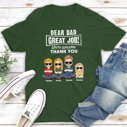 Great Job Thank You - Personalized Custom Classic T-shirt