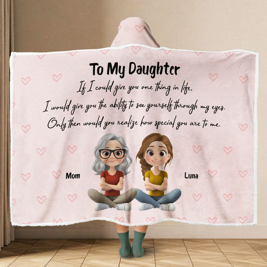 How Special You Are - Personalized Custom Hooded Blanket