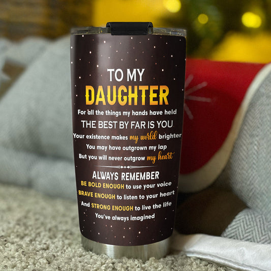 The Best By Far Is You - Tumbler