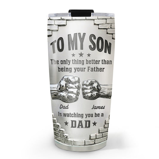Watching You Grow - Personalized Custom 3D Effect Tumbler