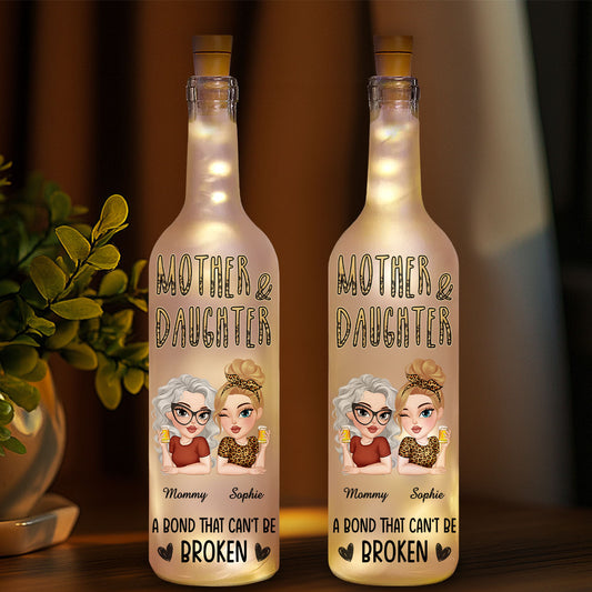 A Bond That Can't Be Broken - Personalized Custom Bottle Lamp
