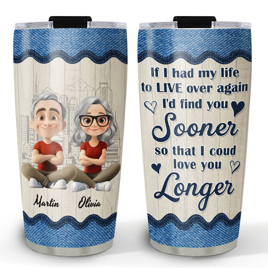 If I Could - Personalized Custom Tumbler