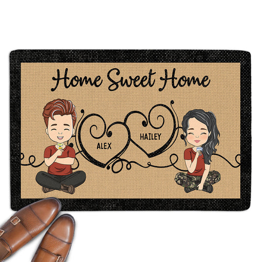 We Are Homebodies - Personalized Custom Doormat