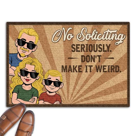 Please Skip This House - Personalized Custom Doormat