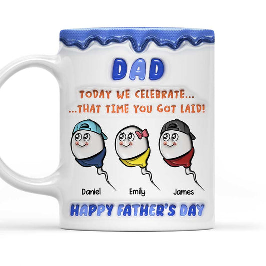 Best Accident Ever Created - Personalized Custom 3D Inflated Effect Mug