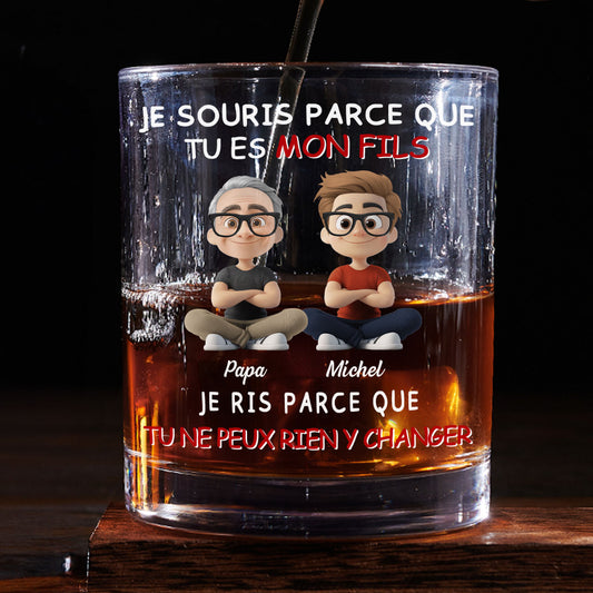 Pour Mon Fils – Verre À Whisky Personnalisé