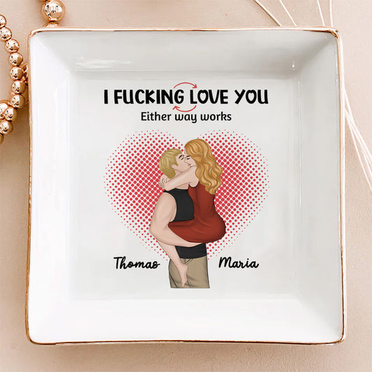 Just Love You - Personalized Custom Jewelry Dish