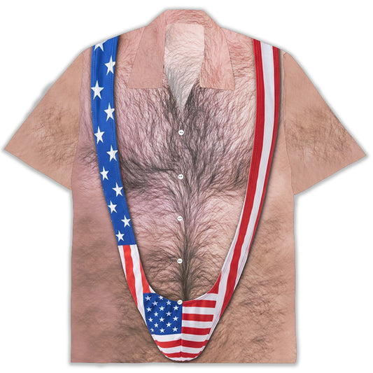 Hairy Body - Personalized Custom Hawaiian Shirt