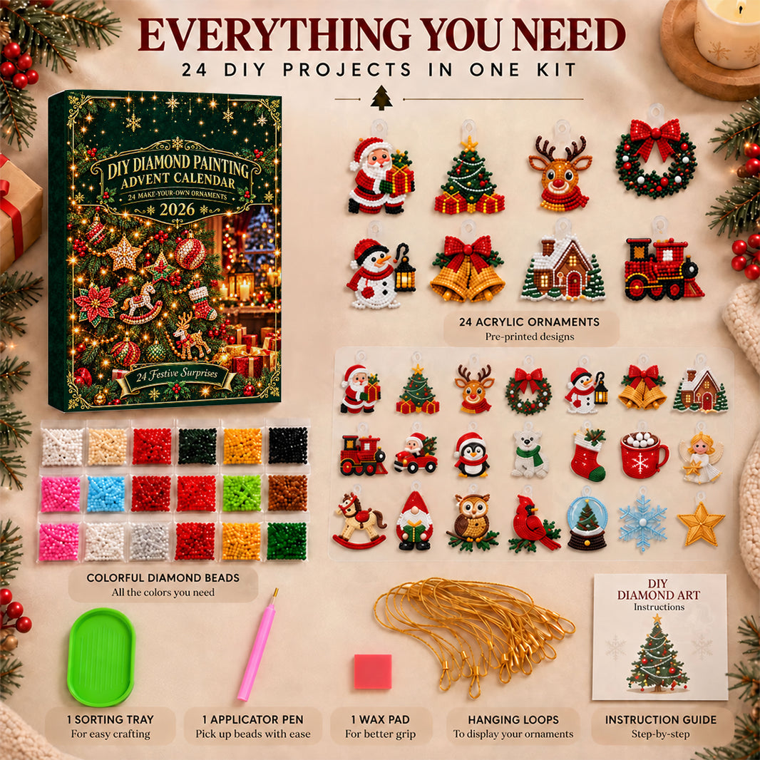 A Little Sparkle Every Day - DIY Diamond Painting Advent Calendar ...