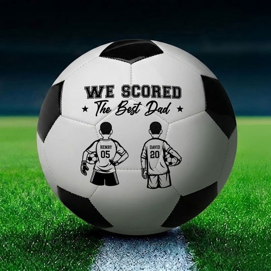 Our Daddy - Personalized Custom Soccer Ball