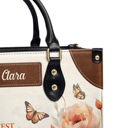 My Greatest Achievement - Personalized Custom Leather Bag