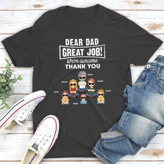 Great Job Thank You - Personalized Custom Classic T-shirt