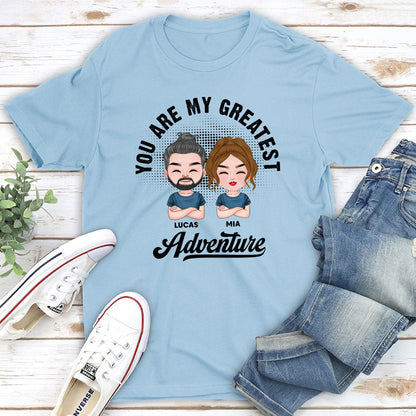 Greatest Adventure - Personalized Custom Classic T-shirt