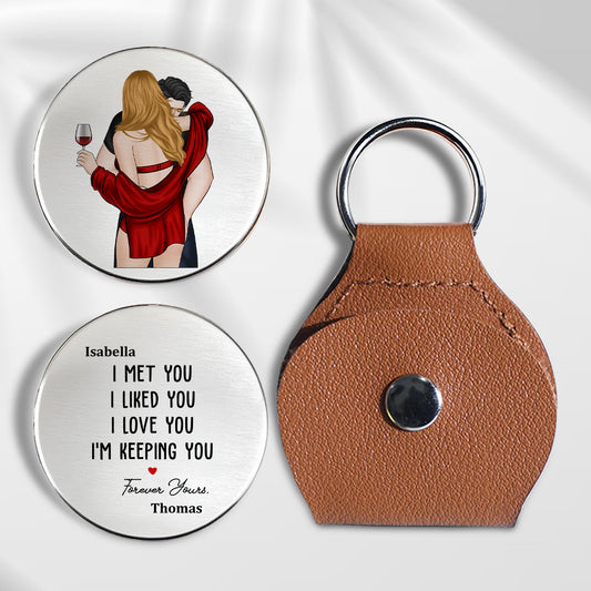 I Knew I Belonged To You - Personalized Custom Pocket Hug