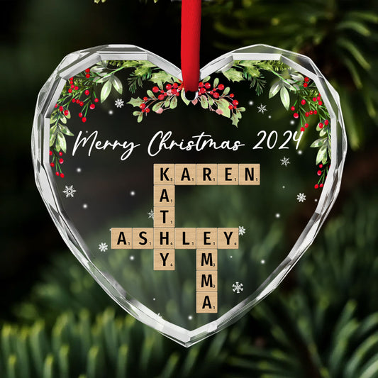 Your Love Melts My Heart  - Personalized Custom Glass Ornament