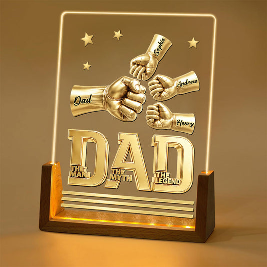 The Man - Personalized Custom Night Light