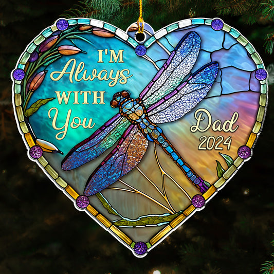 I Am Always With You Ver 2 - Personalized Custom Acrylic Ornament