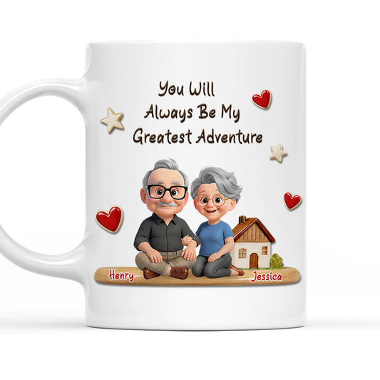 My Greatest Adventure - Personalized Custom 3D Effect Mug