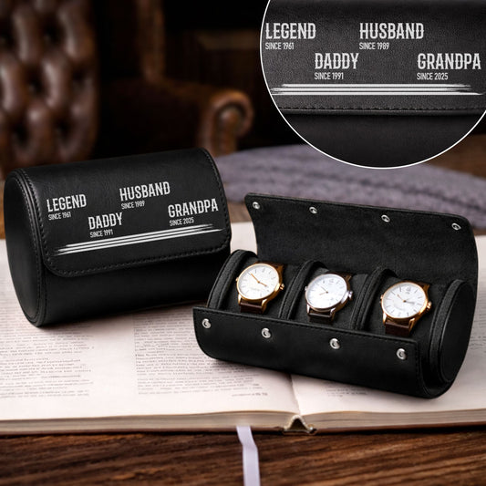 The Original Legend - Personalized Custom Leather Watch Case