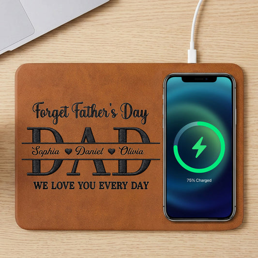 We Love You Every Day - Personalized Custom Charging Mat