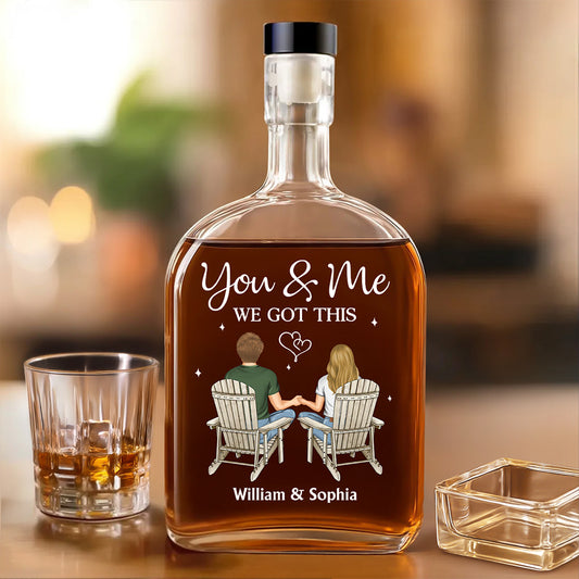 We Got This - Personalized Spirits Decanter