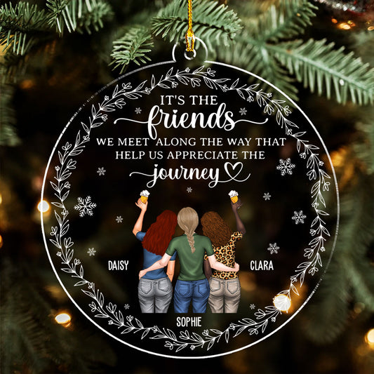 Appreciate The Journey - Personalized Custom Acrylic Ornament