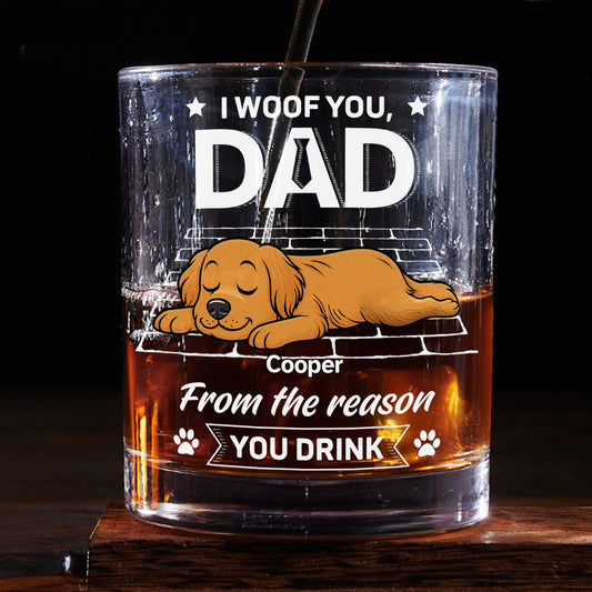 I Know The Reason Why - Personalized Custom Whiskey Glass
