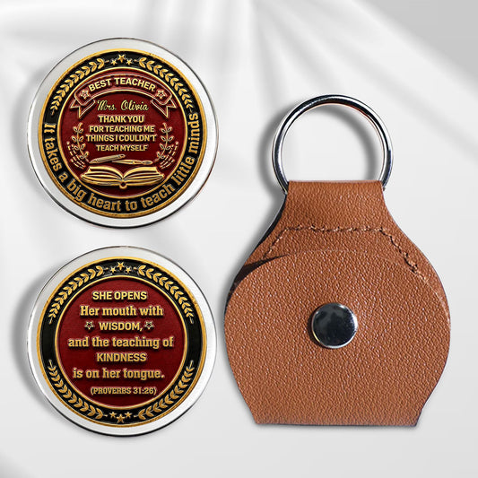 Teachers Create Lasting Impact - Personalized Custom Pocket Hug