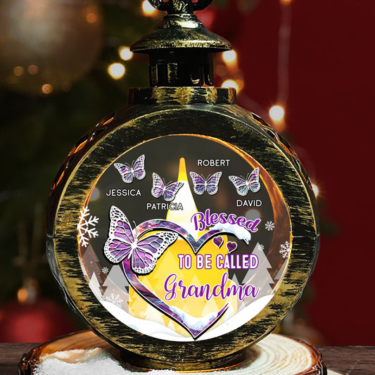 Blessed Mimi - Personalized Custom Christmas Lantern