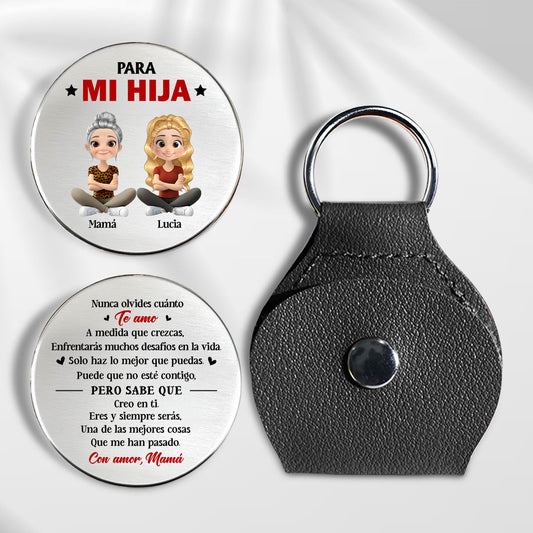 Da Siempre Lo Mejor De Ti Hija - Abrazo De Bolsillo Personalizado