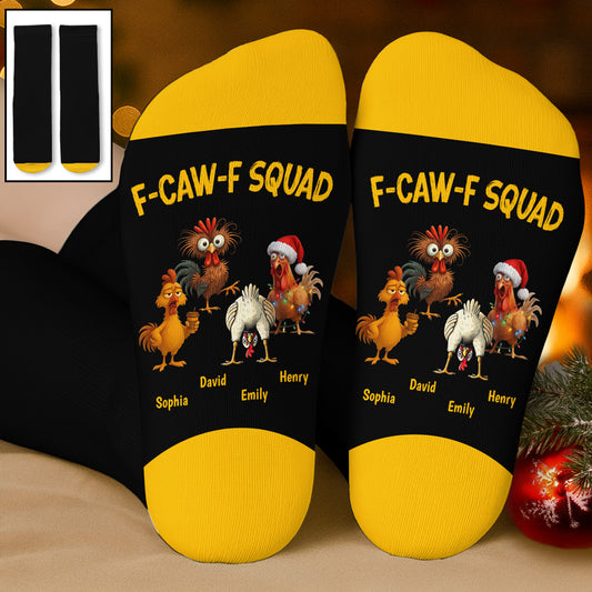 FCAWF Squad - Personalized Custom Crew Socks