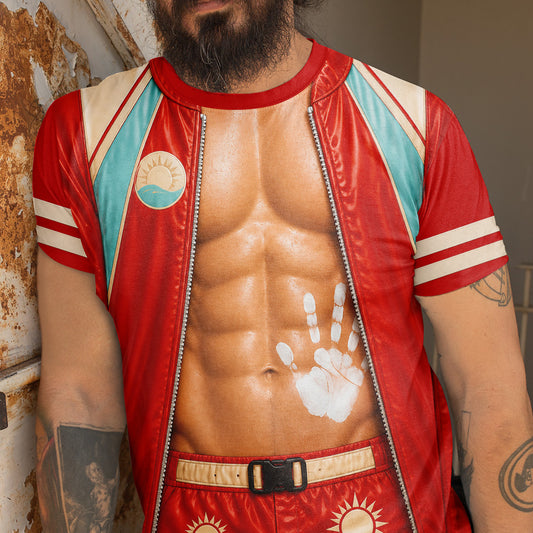 Too Much Abs - Personalized All-over-print T-shirt