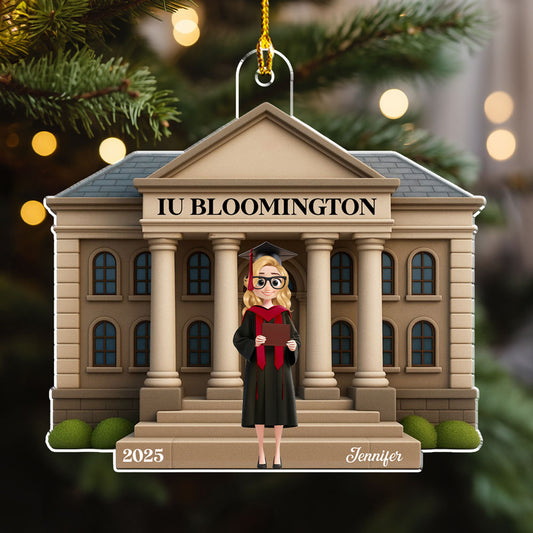 Class Of 2025 - Personalized Custom Acrylic Ornament 