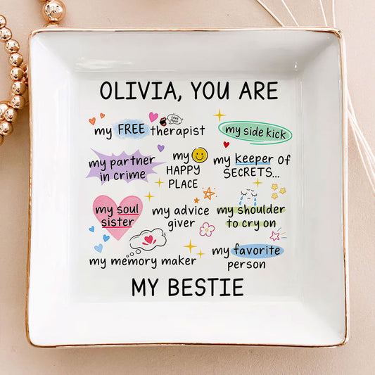 You Are My Favorite Person - Personalized Jewelry Dish