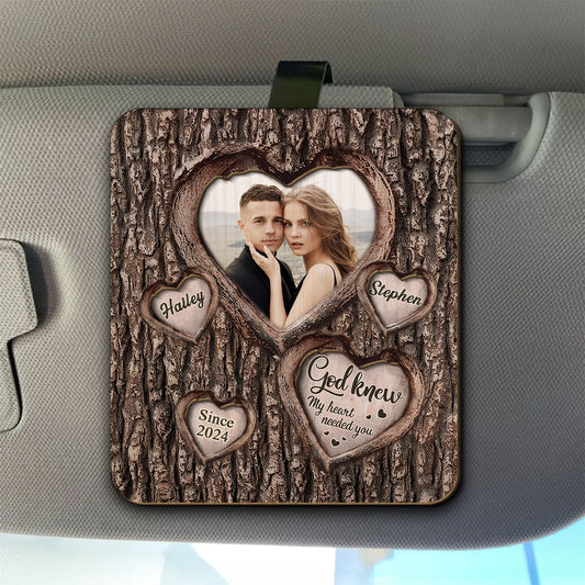 I'm Yours No Returns Or Refunds - Personalized Car Visor Clip