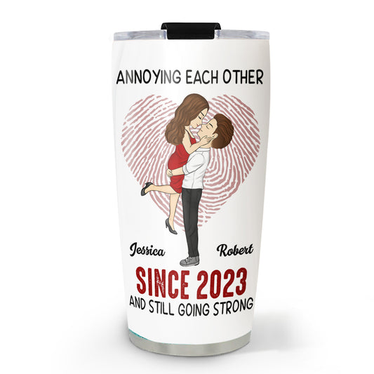 Annoying Each Other Version 2 - Personalized Custom Tumbler