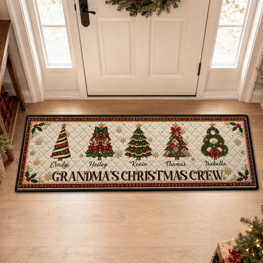Christmas Crew - Personalized Runner Rug