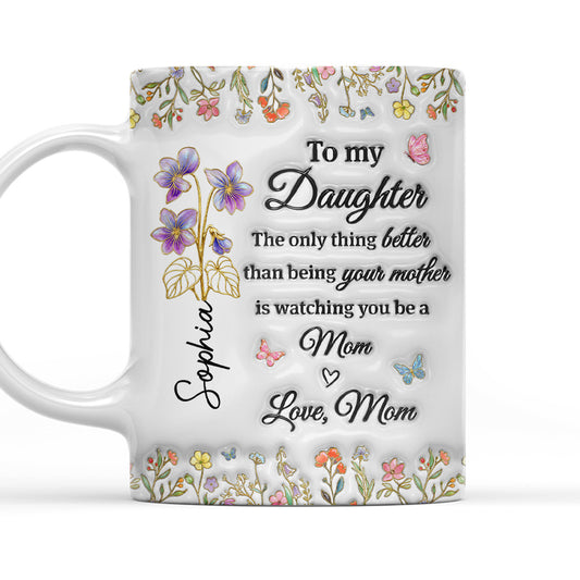 My Amazing Daughter - Personalized Custom 3D Inflated Effect Mug