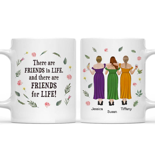 Life Long Friendship - Personalized Custom Coffee Mug