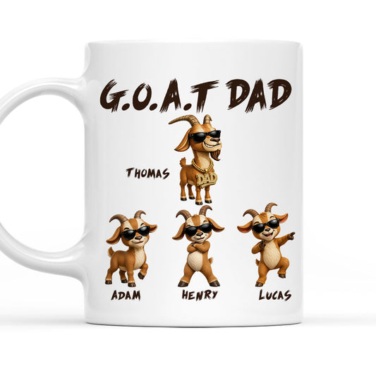 Greatest Of All Time - Personalized Custom Coffee Mug