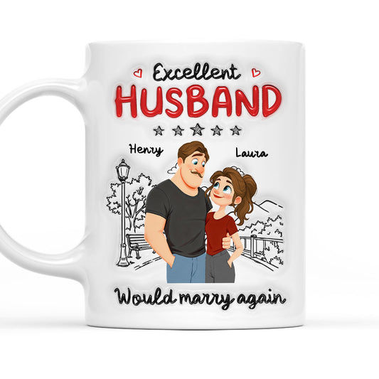 Five Out Of Five - Personalized Custom 3D Inflated Effect Mug