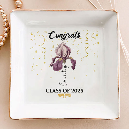 You Did It - Personalized Custom Jewelry Dish