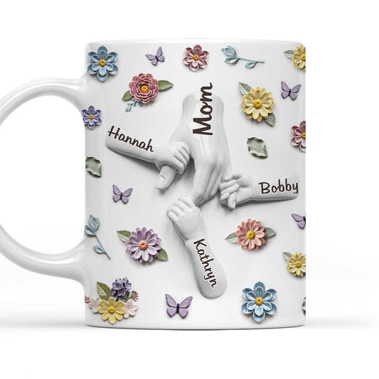 Our Beloved Mom - Personalized Custom 3D Effect Mug