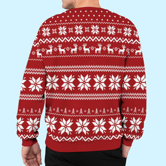 I Love - Personalized Custom All-Over-Print Sweatshirt