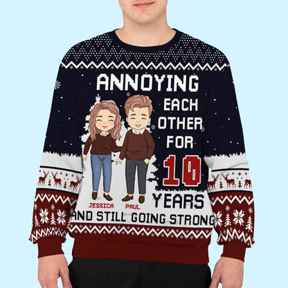 Still Going Strong - Personalized Custom All-Over-Print Sweatshirt