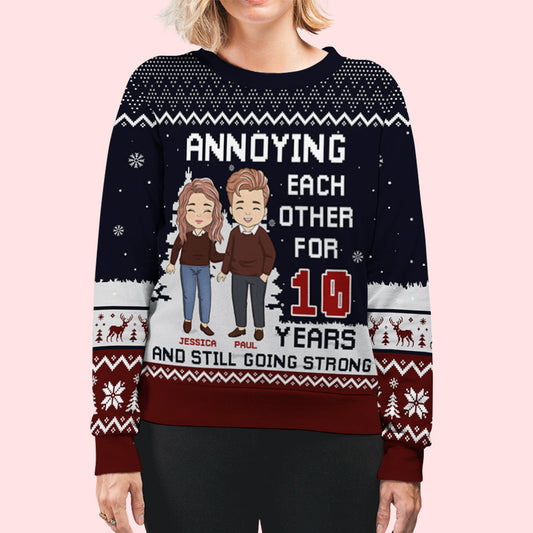 Still Going Strong - Personalized Custom All-Over-Print Sweatshirt