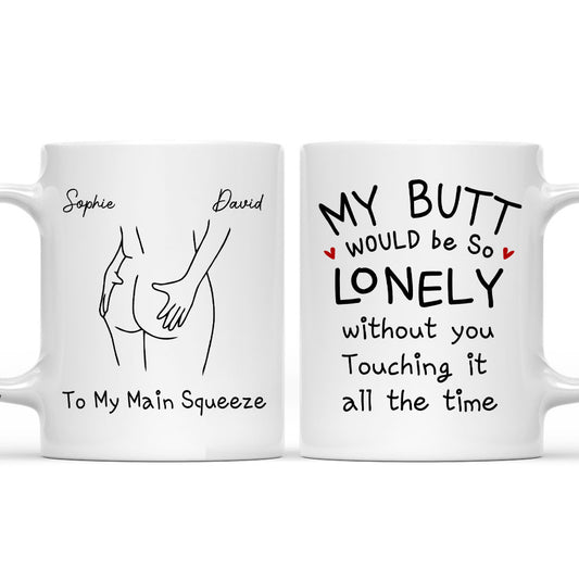 To My Main Squeeze - Personalized Custom Coffee Mug